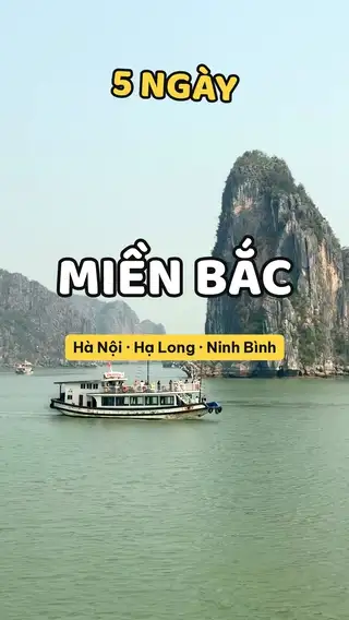 Demo template vlog du lịch miền Bắc
